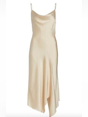 Jonathan Simkhai Nellie Slip Dress in Almomd Size: XS
